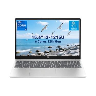 Imagem de HP Notebook 15,6" Hd Touchscreen 15-Fd0023Dx, Intel Core I3-1215U, 8 Gb De Ram, Ssd 256 Gb, Bluetooth, Wi-Fi, Placa Vídeo Uhd, Windows 11 Home No Modo S, Prata Natural