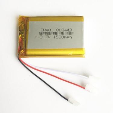 Imagem de Bateria 3.7v 1500 Mah 8mm X34mm X43mm 3 Fios 803443 - bgb