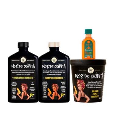 Imagem de Kit Lola Morte Súbita Sh 250ml + Cond 250ml + Masc 450ml + Pinga! Óleo