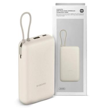 Imagem de Carregador Portátil Xiaomi 33W PB2030MI Power Bank 20000mAh (Cabo Inte