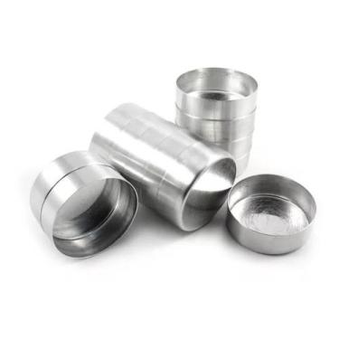 Imagem de Forminha Pão De Mel Nº 2 Fixo Kit Com 12 Unidades Aluminio - Silpan Fo