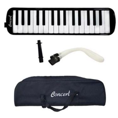 Imagem de Escaleta 32 Teclas M32 Bk Preta Concert Com Bag - Sonotec