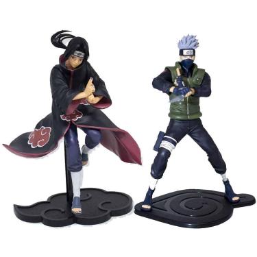 Imagem de Combo Estátua Kakashi Hitake E Itachi Uchiha Naruto Abystyle