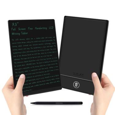 Imagem de Tablet de escrita LCD YOLIPULI de tela cheia de 9,5 polegadas para adu
