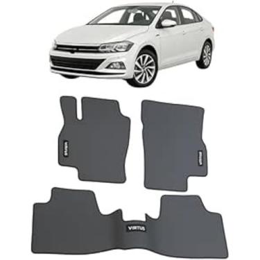Imagem de Tapete Borracha Personalizado Para Carro – Escolha Para Seu Veículo (Virtus 2018-2024)