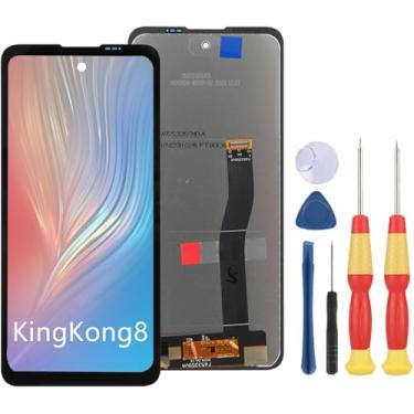 Imagem de SiuVorZhi Tela LCD compatível com Cubot Kingkong 8 LCD Display Touch Screen Assembly Pièces de rechange avec outils.