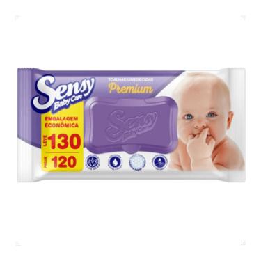 Imagem de Lenço Umedecido Sensy Baby Care Premium 130 Unidades Sensy Baby Care