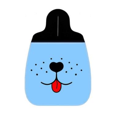 Imagem de Lixeira Lixinho Carro 1 Lingua Cachorro Fofo Azul - Polo Cat