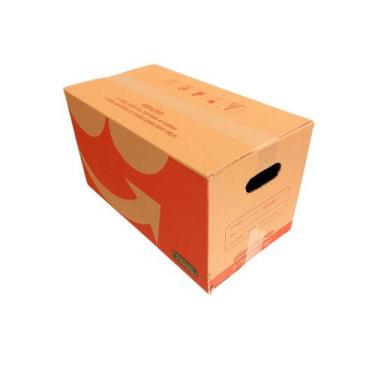 Imagem de Caixa de Papelão Ifood Vermelha Tamanho M