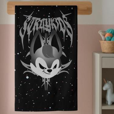 Imagem de Toalha Qualidade de Banho Menina Com Estampa Kpop Mascote Stray Skzoo 