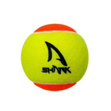 Imagem de Kit 3 Bolas Beach Tennis Shark Profissional Stage 2