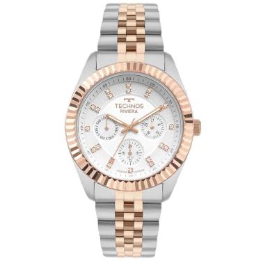 Imagem de Relógio Technos Feminino Riviera Bicolor - 6p79bx/1k 6p79bx/1k