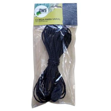 Imagem de Corda para Varal Resistente Dws 10 ou 21m Polietileno 2mm, 10m