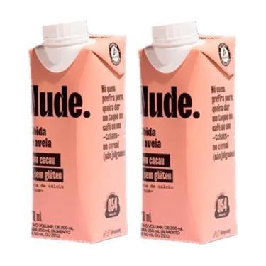 Imagem de Kit 2X: Leite Vegetal De Aveia To Go Sabor Cacau Nude 250Ml