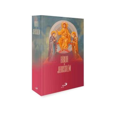 Imagem de Biblia De Jerusalém Média - Cristo (capa Cristal) - PAULUS