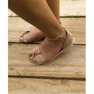 Imagem de Sandália Rasteirinha Feminina Coração Fechada Atrás - Camilla Shoes, N