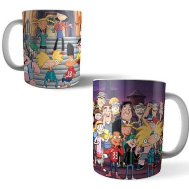 Imagem de Jogo  2 Canecas Porcelana - Hey Arnold 350ml (BD01) - BD Cases
