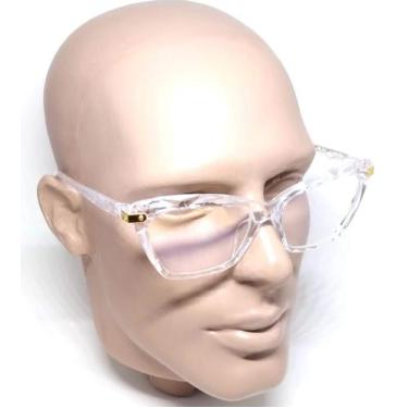 Imagem de Armação De Grau Óculos De Grau Feminino Transparente Abs - Lova
