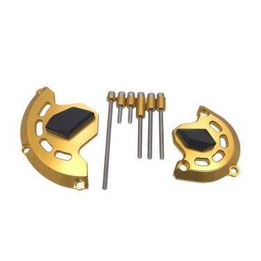 Imagem de Generic Protetor de tampa da embreagem do estator de estacas do motor guardas de colapso de estrutura compatível com acessíveis acessórios profissionais de, Ouro