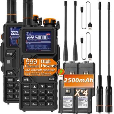 Imagem de Rádios bidirecionais BAOFENG K5PLUS Tri Band Ham Radio Portátil