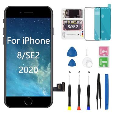 Imagem de Para iPhone 8/SE 2020 2ª geração de tela LCD Touch digitalizador com ferramentas de reparo Kit de reparo A1863 A1905 A1906 A2275 A2298 A2296 4,7 polegadas