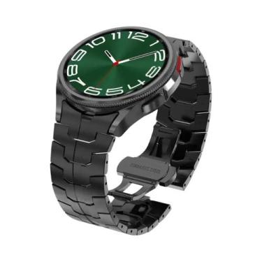 Imagem de Pulseira De Aço Inoxidável Para Samsung Galaxy Watch 6 5 4 Classic pro
