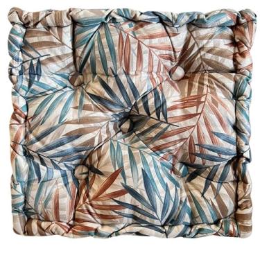 Imagem de ALMOFADA 100x60 X 10 CM FUTON TURCA CHEIA SUEDE ASSENTO DE BANCO OU CADEIRA(ESTAMPA 04)