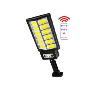 Imagem de Luminária Solar Poste Rua Parede Refletor 288 Led C/ Sensor - Goldensk