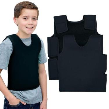 Imagem de Colete de pressão profunda TOPARCHERY Black Sensory Compression