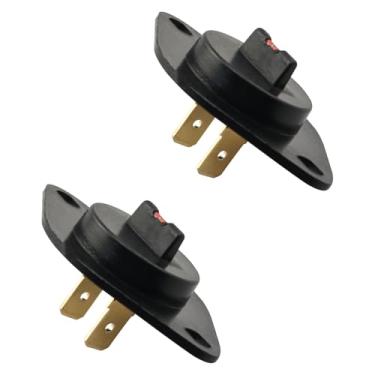 Imagem de BLLNDX 2 peças DC32-00007A secador termistor 3.0x5.1 cm acessórios de eletrodomésticos secador compatível modelo de substituição PS4204984 AP4201716/2068429 N3S1 K41 PS2461163 EAP246116