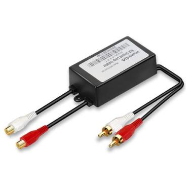 Imagem de Filtro de ruído RCA, eliminador de zumbido, isolador de circuito terre