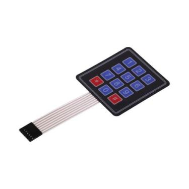 Imagem de Teclado Membrana De 9 Teclas Para Controle DIY Kit Para Arduino Smart 