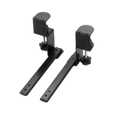 Imagem de Ｂｅｓｇａ 2 Peças Sob a Mesa Bandeja de Teclado Corrediças de Teclado Gaveta de Ferragens Armário de Casa Sala de Estudo Bandeja de Colo de aço Corrediças de Ga