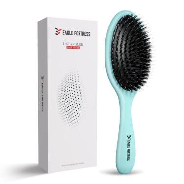 Imagem de Escova de cabelo EAGLE FORTRESS Glidease Matte Boar Bristle