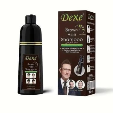 Imagem de Shampoo de coloração de cabelo Vedora Instant Brown 400mL Semi-Perm