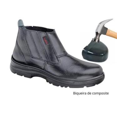 Imagem de Botina Conforto BV52-405 Elástico Biqueira Composite CA, 44