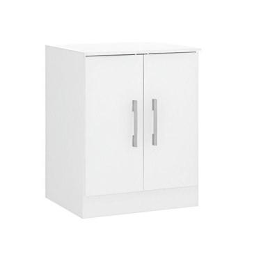 Imagem de Armário Multiuso Pequeno 0723br 2 Portas 60x76cm Menu Móveis Branco