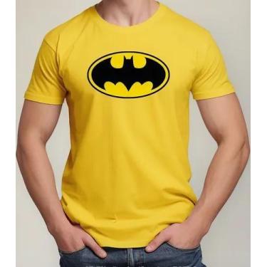 Imagem de Camiseta Camisa Adulto Feminina Masculina Algodão Batma n Morcego Heró