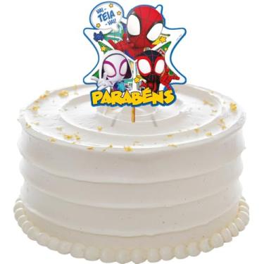 Imagem de DECORACAO DE BOLO SPIDEY 01 un.