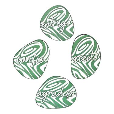 Imagem de Kit 4 Placas Decorativas Frases Vazado Decoração em MDF Sala