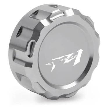 Imagem de Tampa do reservatório mestre do cilindro de fluido de freio traseiro CNC universal compatível com Y&AMAHA FZ1 FZ 1 FZ1S FZ6 FAZER/FZ6R/FZ6S/FZ6N todos os anos (titânio)