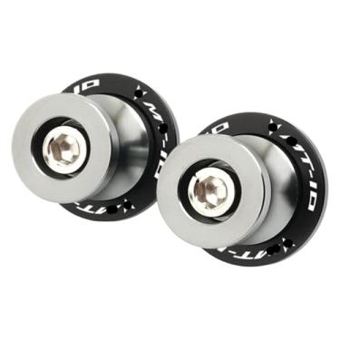 Imagem de BYYINGSUS Parafusos de suporte deslizantes de bobinas de braço oscilante de 6 mm acessórios de motocicleta compatíveis com Y&AMAHA MT03 MT09 MT10 MT 03 09 10 Mt03 Mt09 Mt10 (titânio Mt10)