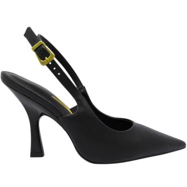 Imagem de Sapato Feminino Scarpin Casual Social Dia a Dia Passeio Trabalho Bico Fino Salto Alto Vizzano 1464.301