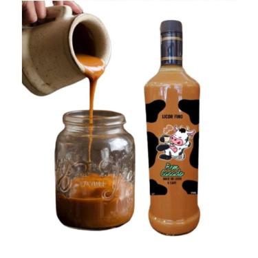 Imagem de Licor bem casado doce de leite com café