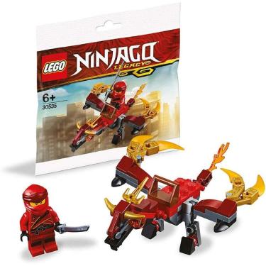 Imagem de Minifigura LEGO Ninjago Legacy - Kai (Dragon de Fogo Polybag) 30535