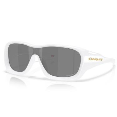 Imagem de Óculos de Sol Oakley De La Salle Pearl White Prizm Black-Masculino