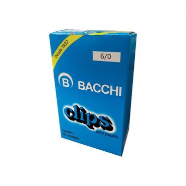 Imagem de Clips Aço Galvanizado, N° 6 / 0, 10 Caixa Com 50 Un Cada