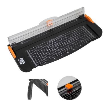 Imagem de Refiladora De Papel A4 A5 Cortador De Mesa 10 Folhas Preto N-a