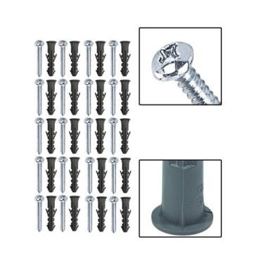 Imagem de Kit Parafuso C/ Bucha M8 20 Pçs - Bomvink