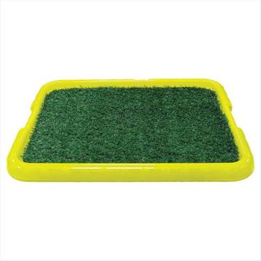 Imagem de Bandeja Sanitária Para Cães Pipi Center Amarelo Neon Garden - Agropet